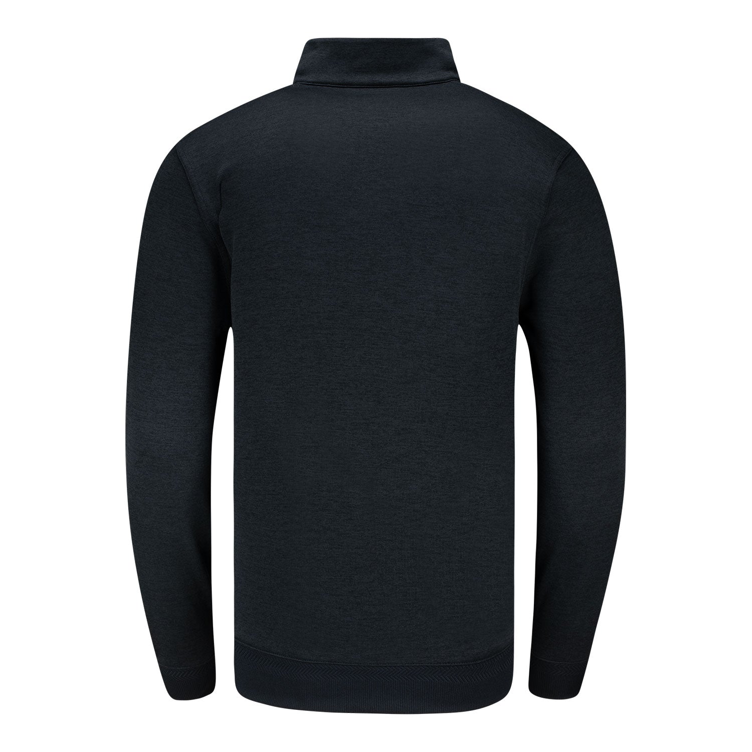 Nike 2024 PGA Championship Player Performance Half Zip in Black - Front View