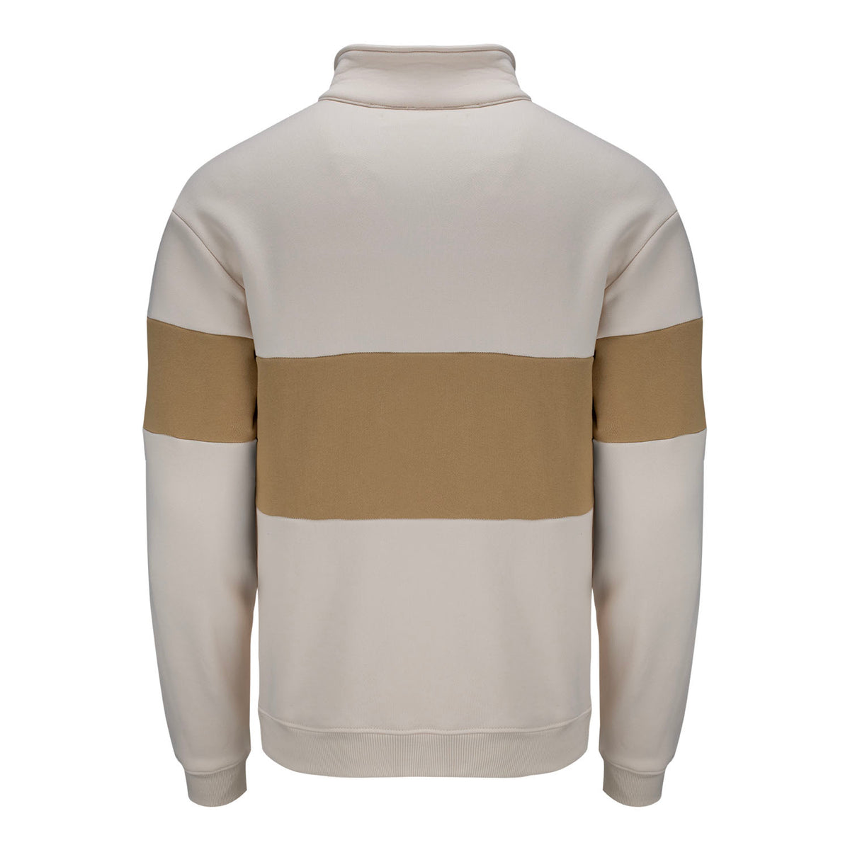 Barstool 2025 PGA Championship College Quarter Zip in Beige - Back View