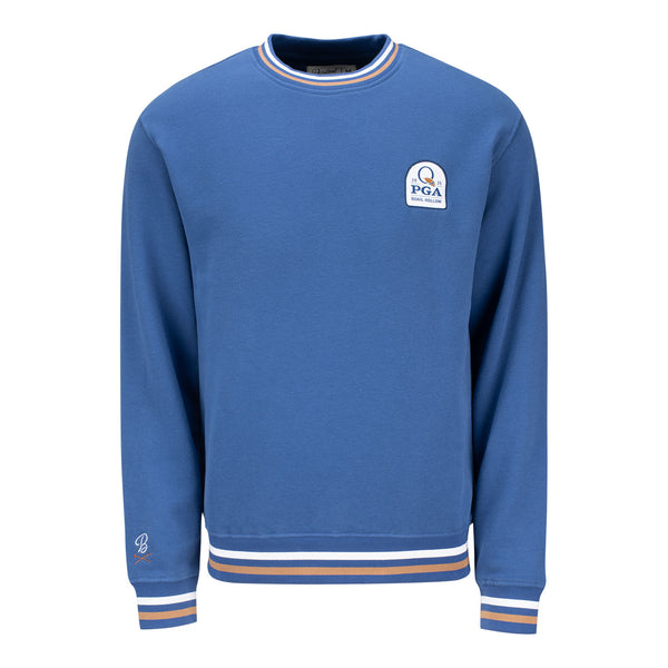 BRIEFING GOLF MS CREWNECK KNIT（ターコイズ／M） BRIEFING GOLF MS CREWNECK KNIT（ターコイズ／M）