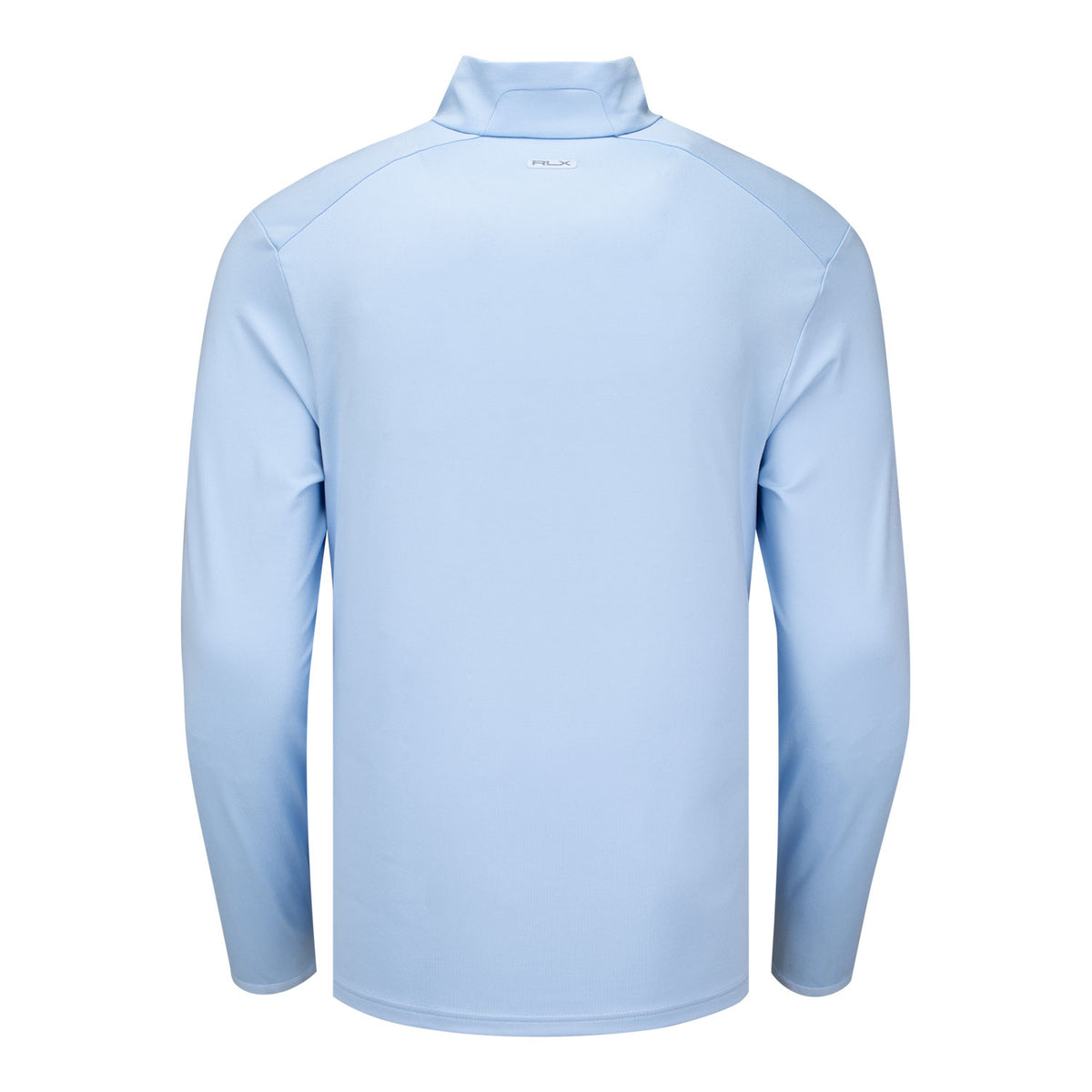 Ralph Lauren 2026 PGA Championship Luxury Performance Driver Quarter Zip Pullover in Office Blue - Back View