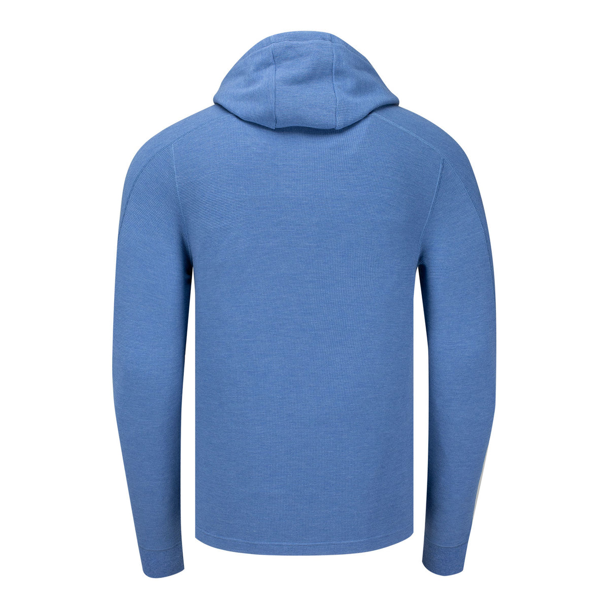 Ralph Lauren 2026 PGA Championship Tech Waffle Knit Hoodie in Fog Blue Heather - Back View