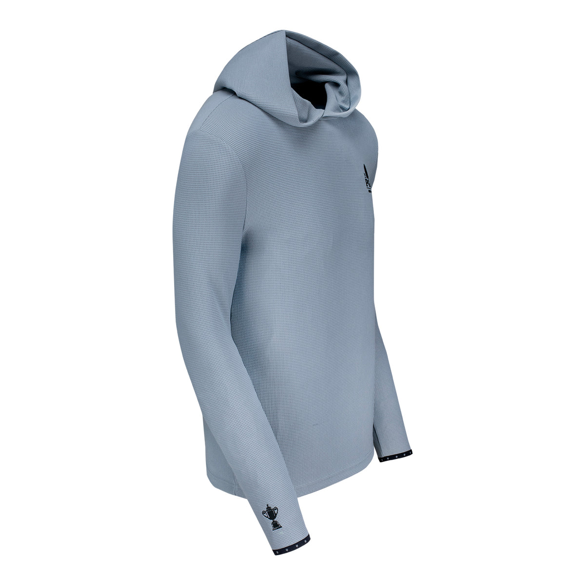 Greyson 2026 PGA Championship Traverse Waffle Hoodie in Grey - Right Side