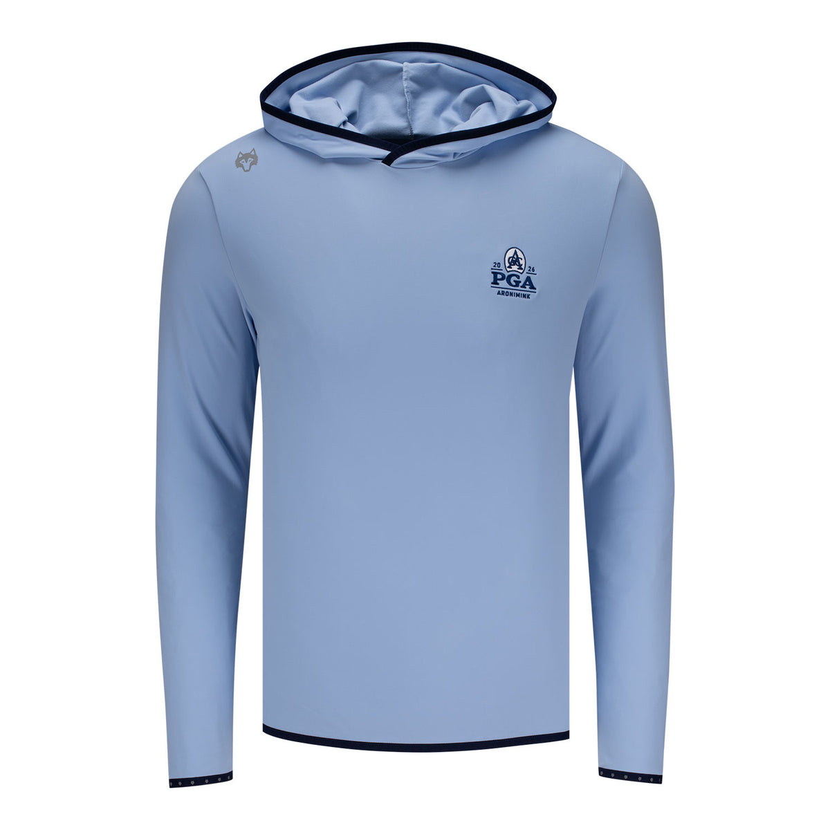 Greyson 2026 PGA Championship Colorado Hoodie in Bonneville Blue - Front View