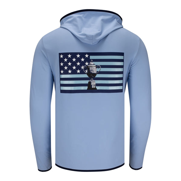 GREYSON GOLF フルジップパーカー スウェットシャツ Greyson 2026 PGA Championship Colorado Hoodie in Bonneville Blue