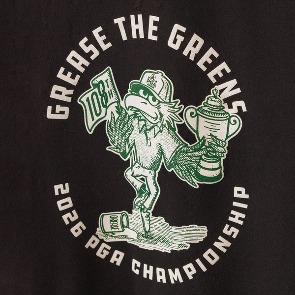 Underdog 2026 PGA Championship Grease the Greens Crewneck in Black