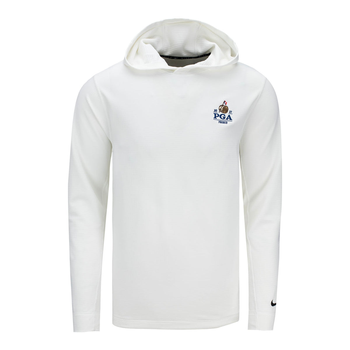 Nike 2027 PGA Championship Velocity Hoodie in White - Front View