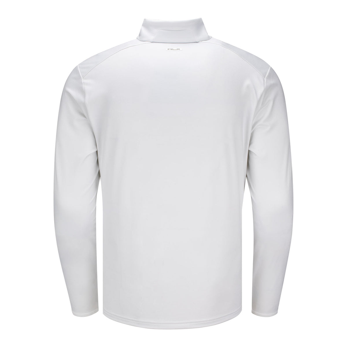 Ralph Lauren 2027 PGA Championship Luxury Performance Driver Quarter Zip Pullover in Ceramic White - Back View