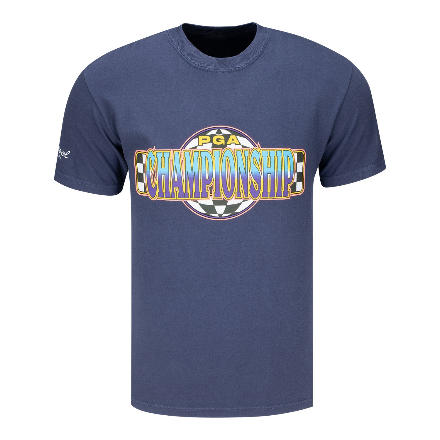 Barstool 2025 PGA Championship Quail Golf Cart T-Shirt in Navy - Back View