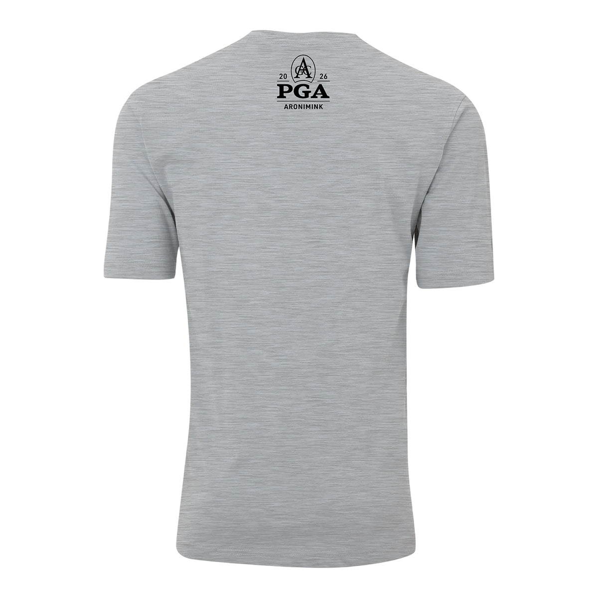 Ahead 2026 PGA Championship Joe Eagle T-Shirt in Heather Grey - Back View