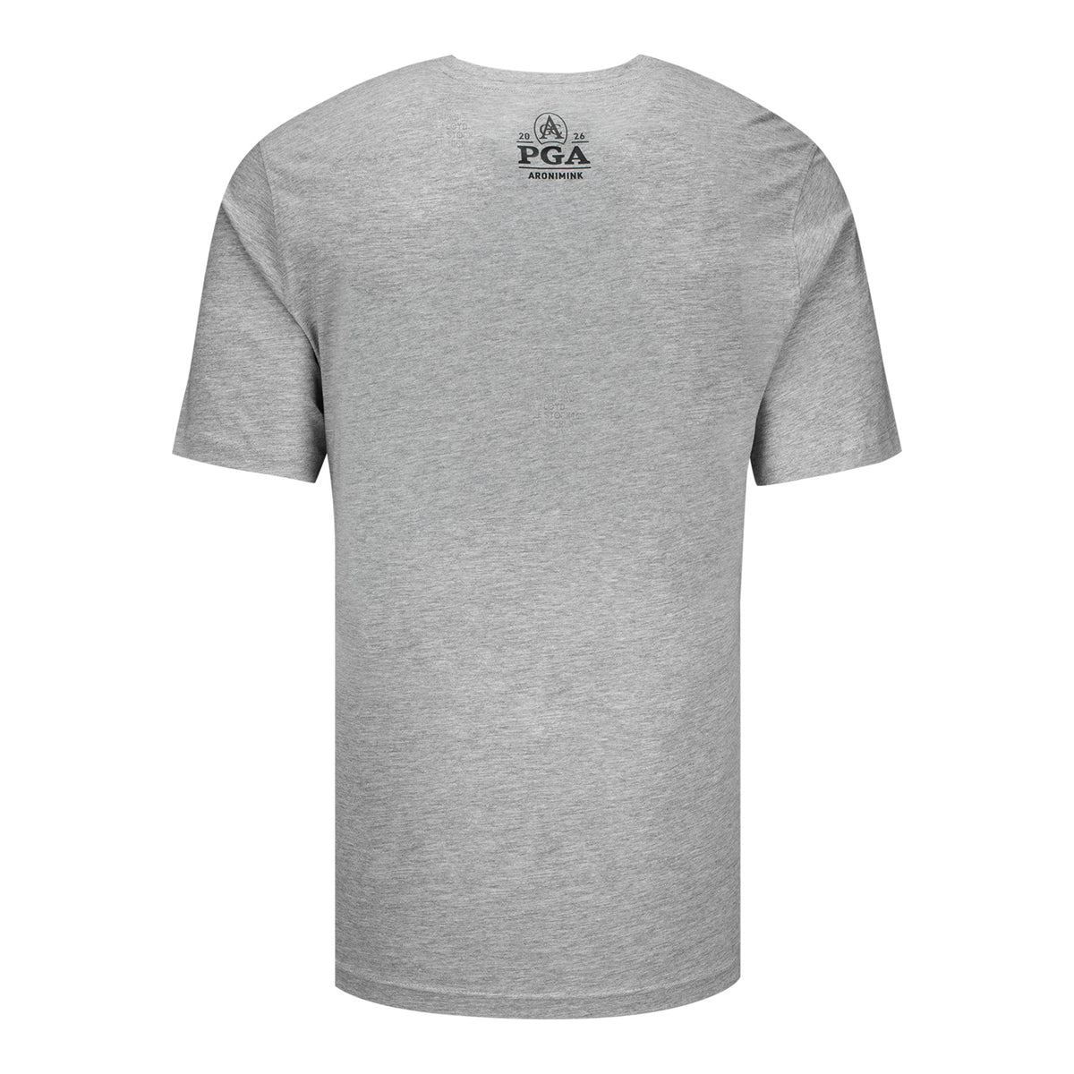 Ahead 2026 PGA Championship Joe Eagle T-Shirt in Heather Grey - Back View