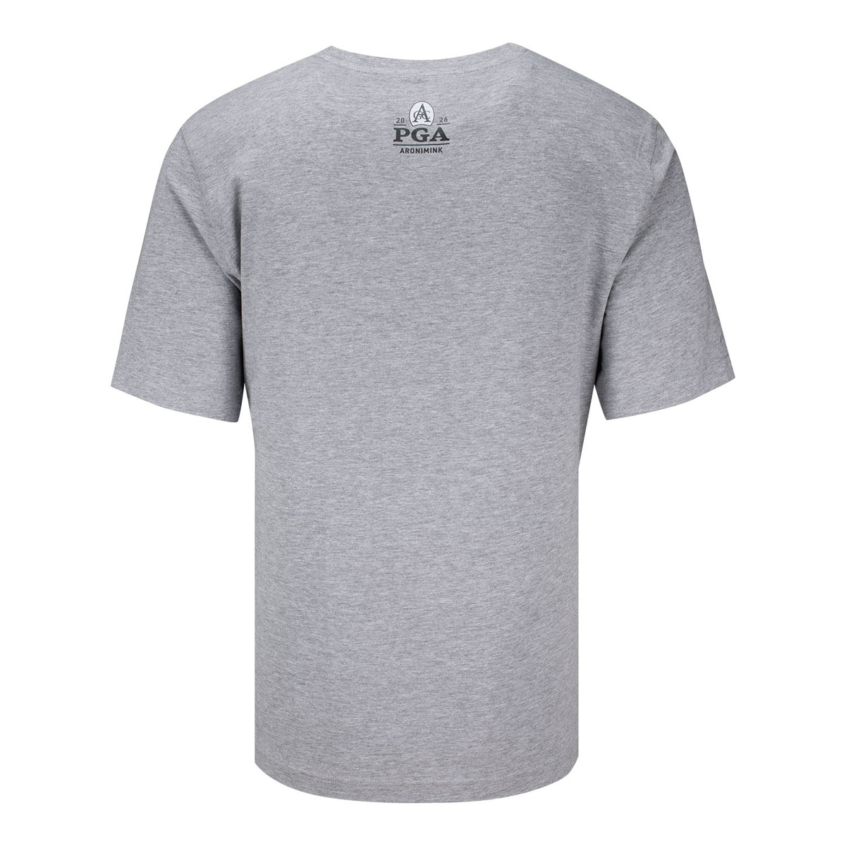 Ahead 2026 PGA Championship Joe Eagle T-Shirt in Heather Grey - Back View