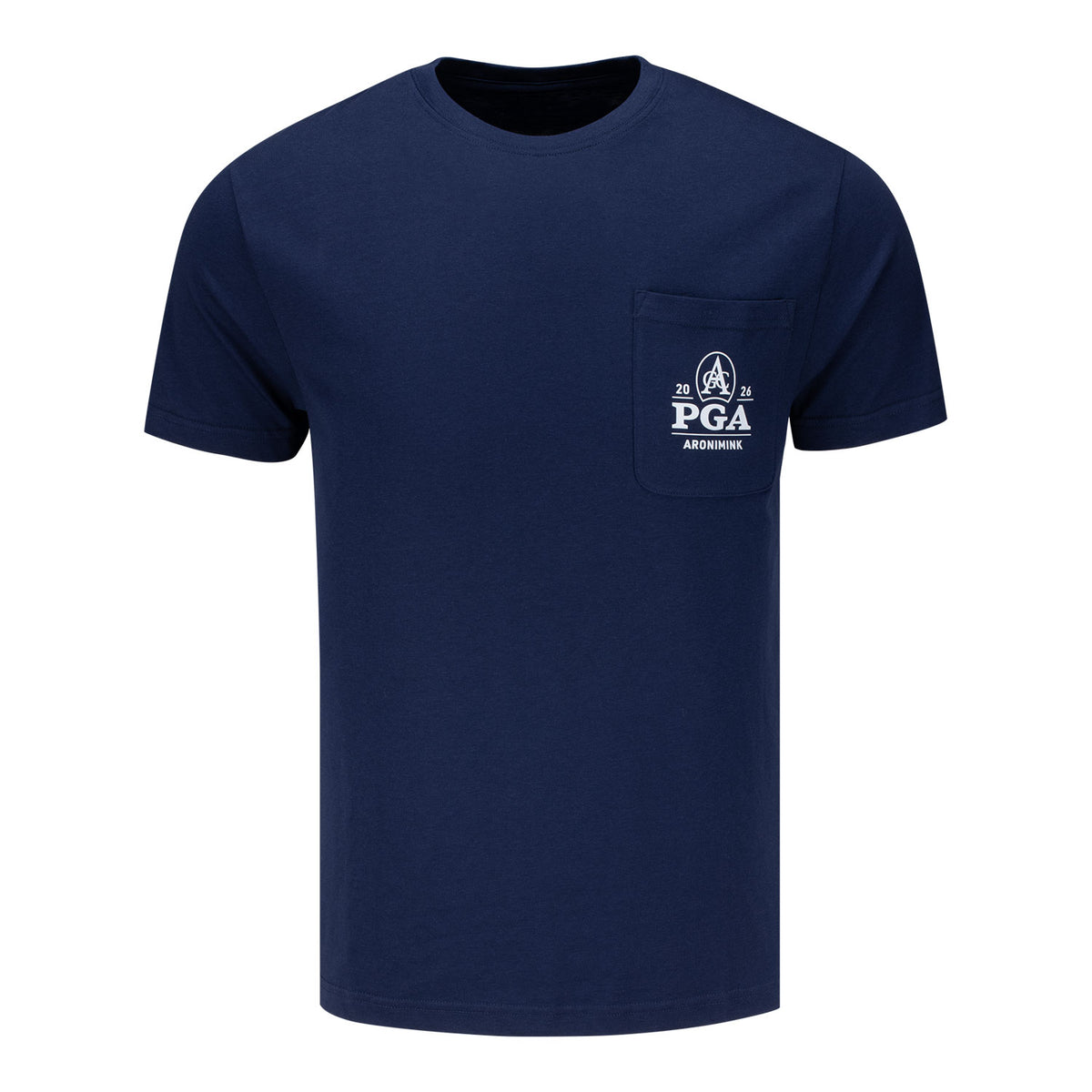 Levelwear 2026 PGA Championship Richmond Liberty Bell T-Shirt in Navy - Front View