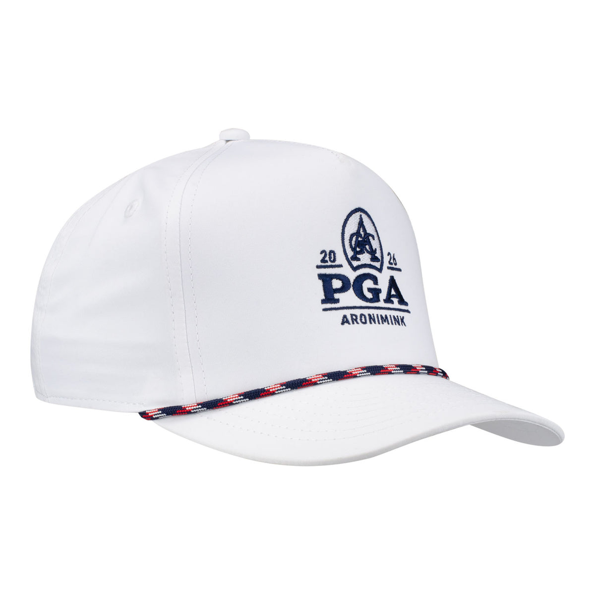 Imperial 2026 PGA Championship Youth Lil' Mikey Hat in White - Angled Front Right View