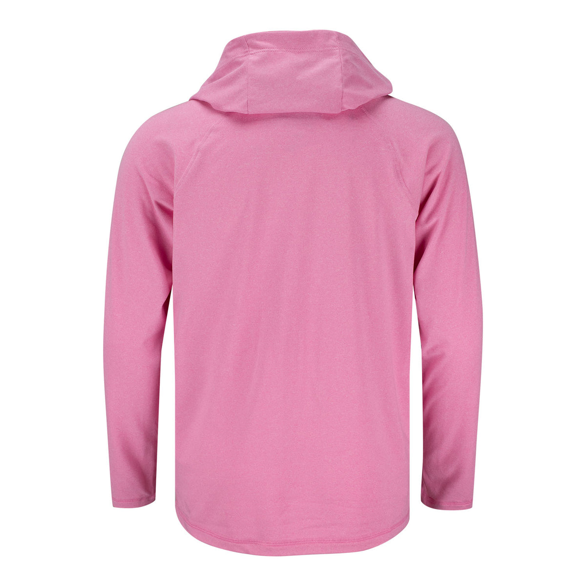 Under Armour 2026 PGA Championship Youth Tech Stretch Long Sleeve Hoodie in Pink - Back View