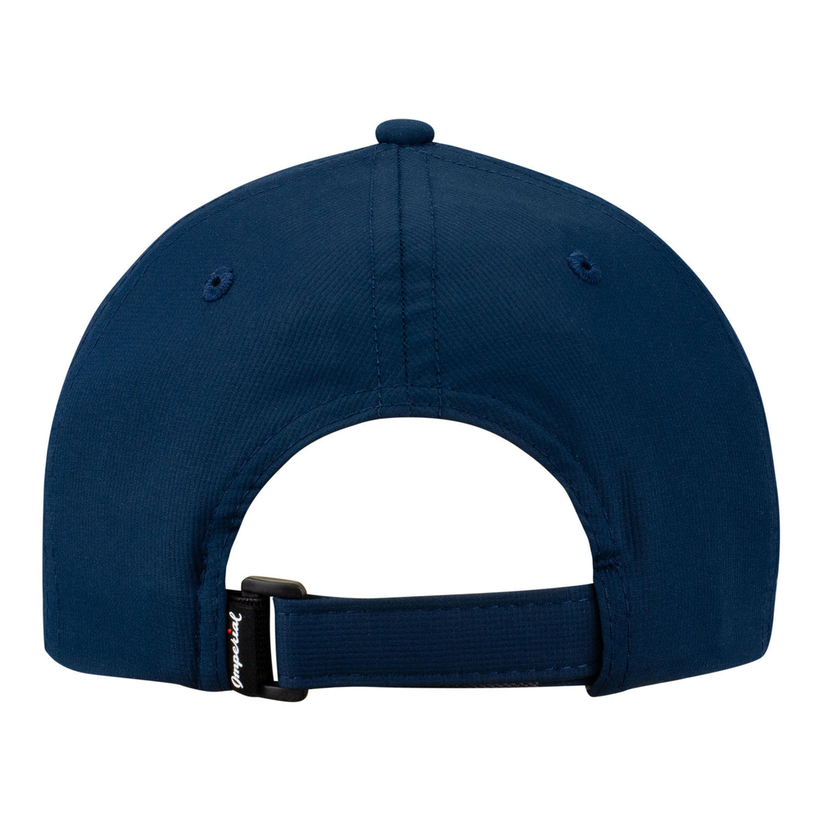 Imperial 2025 PGA Seniors Championship Performance Hat in True Navy - Back View