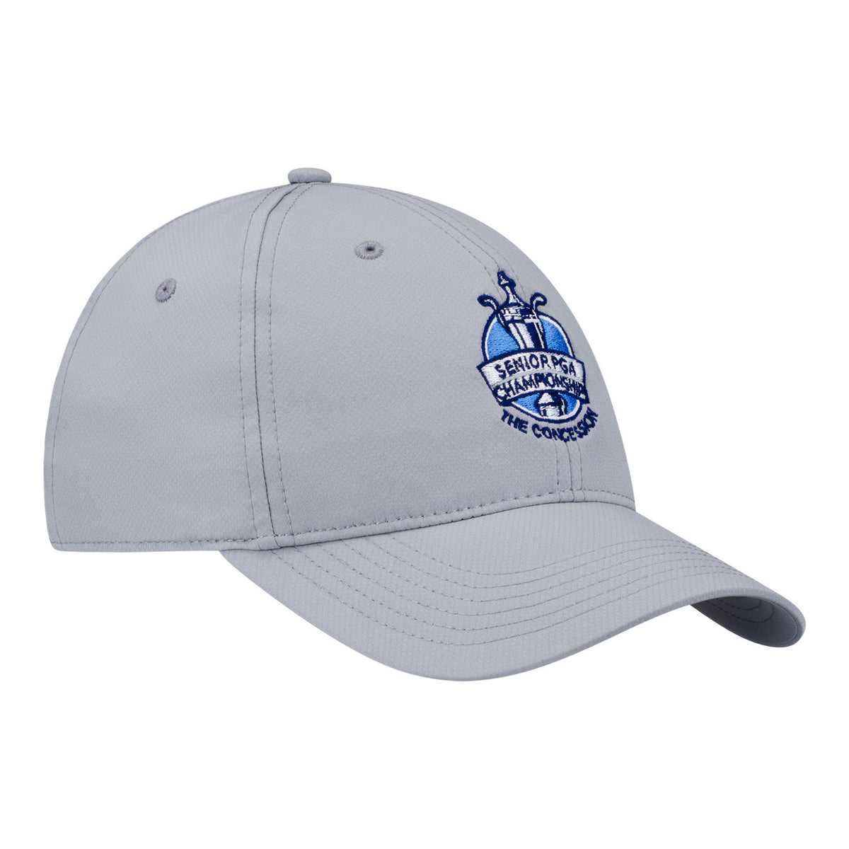 Ahead 2026 Senior PGA Championship Frio Performance Hat in Grey - Angled Front Right View