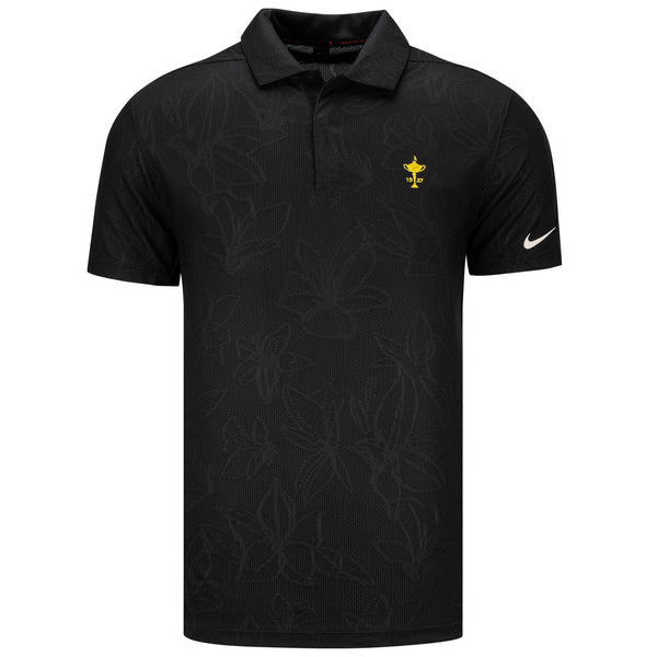 Ryder Cup Nike Tiger Woods Floral Jacquard Polo / Small