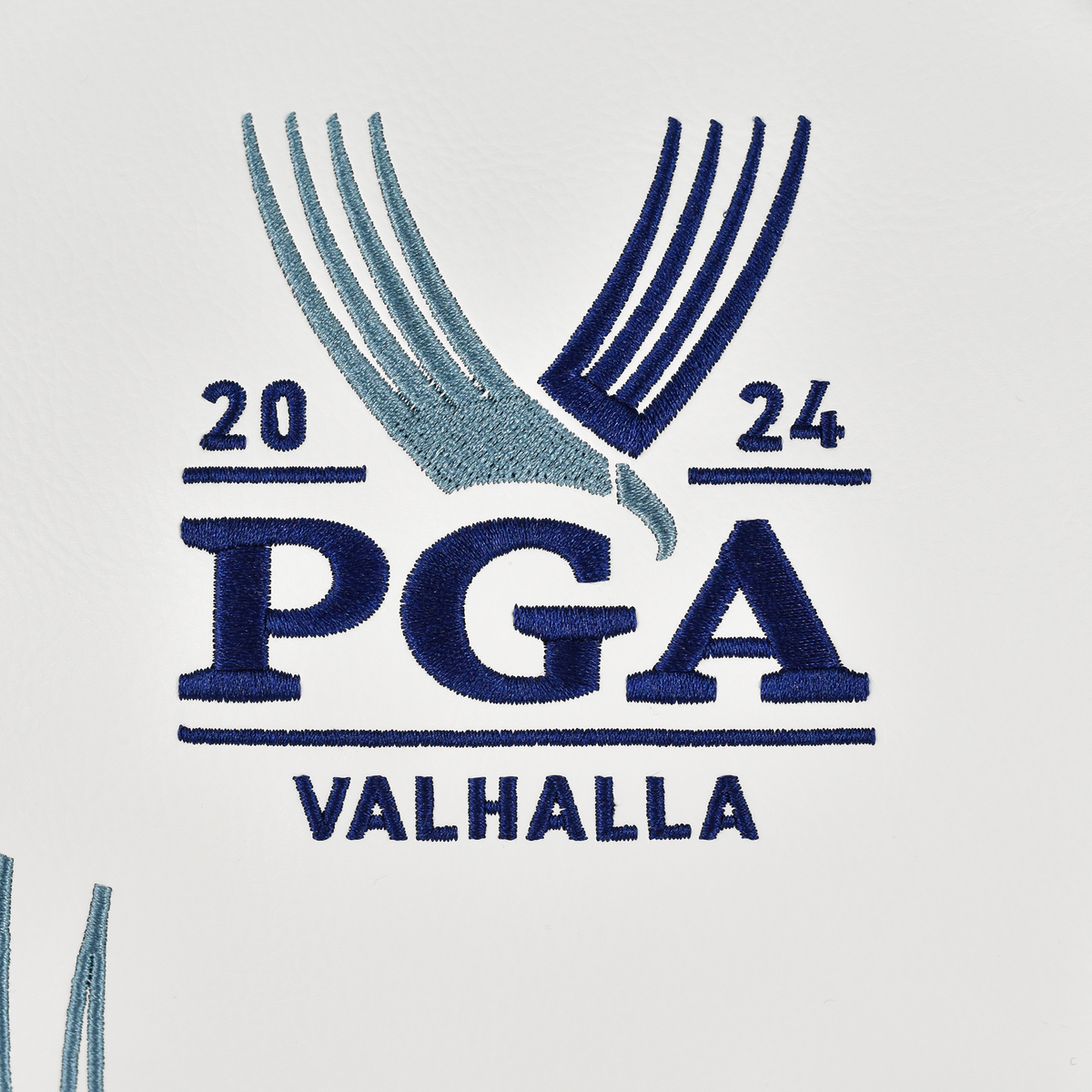 PRG Americas 2024 PGA Championship Driver Head Cover - PGA Logo Close Up