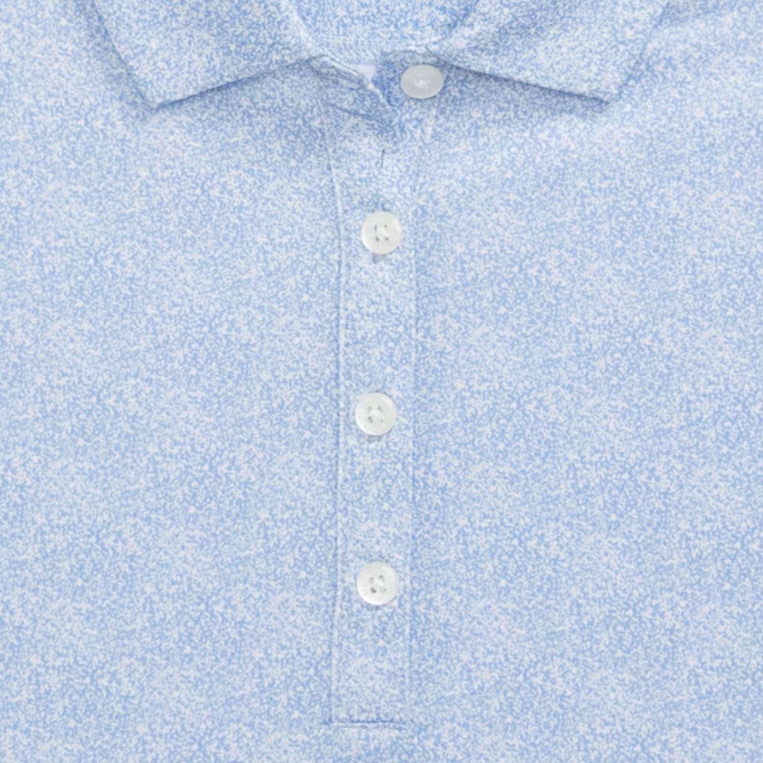 FootJoy 2026 PGA Championship Ladies Speckle Print Polo in Blue Jay - Front View