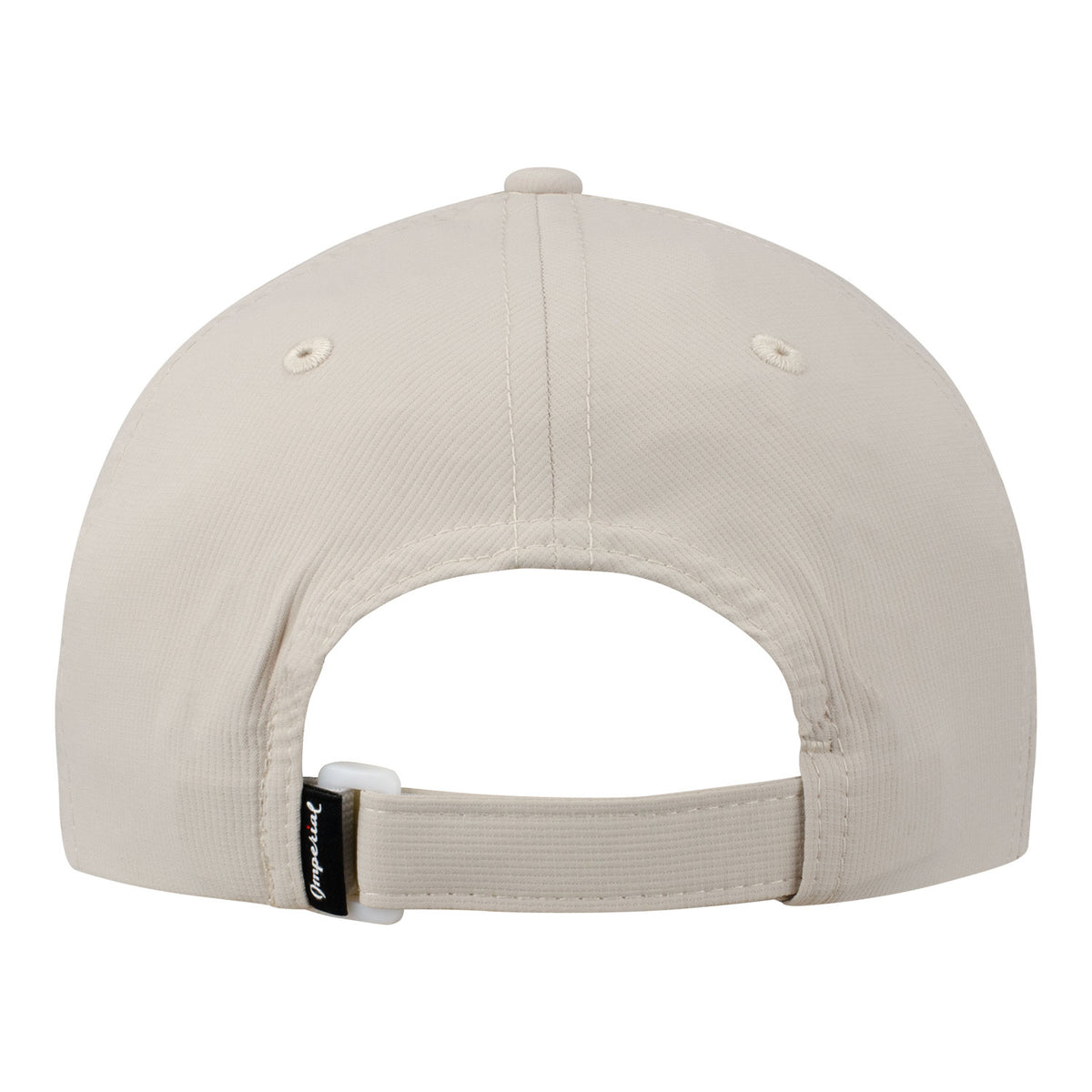 Imperial PGA of America Performance Hat in Putty - Back View