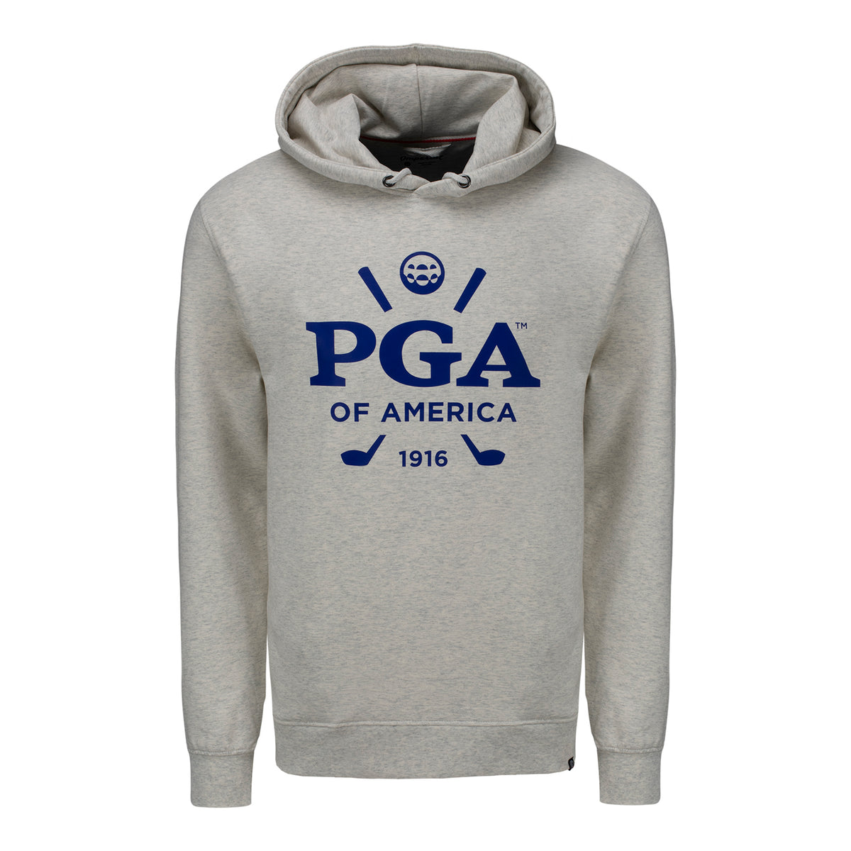 Imperial PGA of America Cypress Hooded Sweatshirt in Oatmeal Heather - Front View