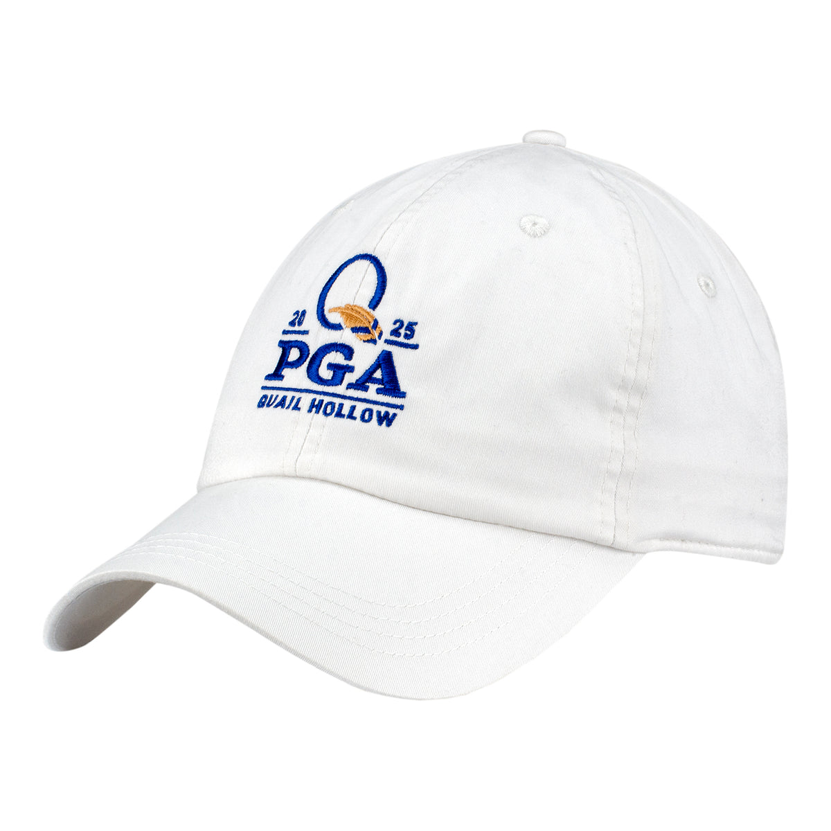 Ahead 2025 PGA Championship Cotton Shawmut Hat in Oyster - Angled Front Left View