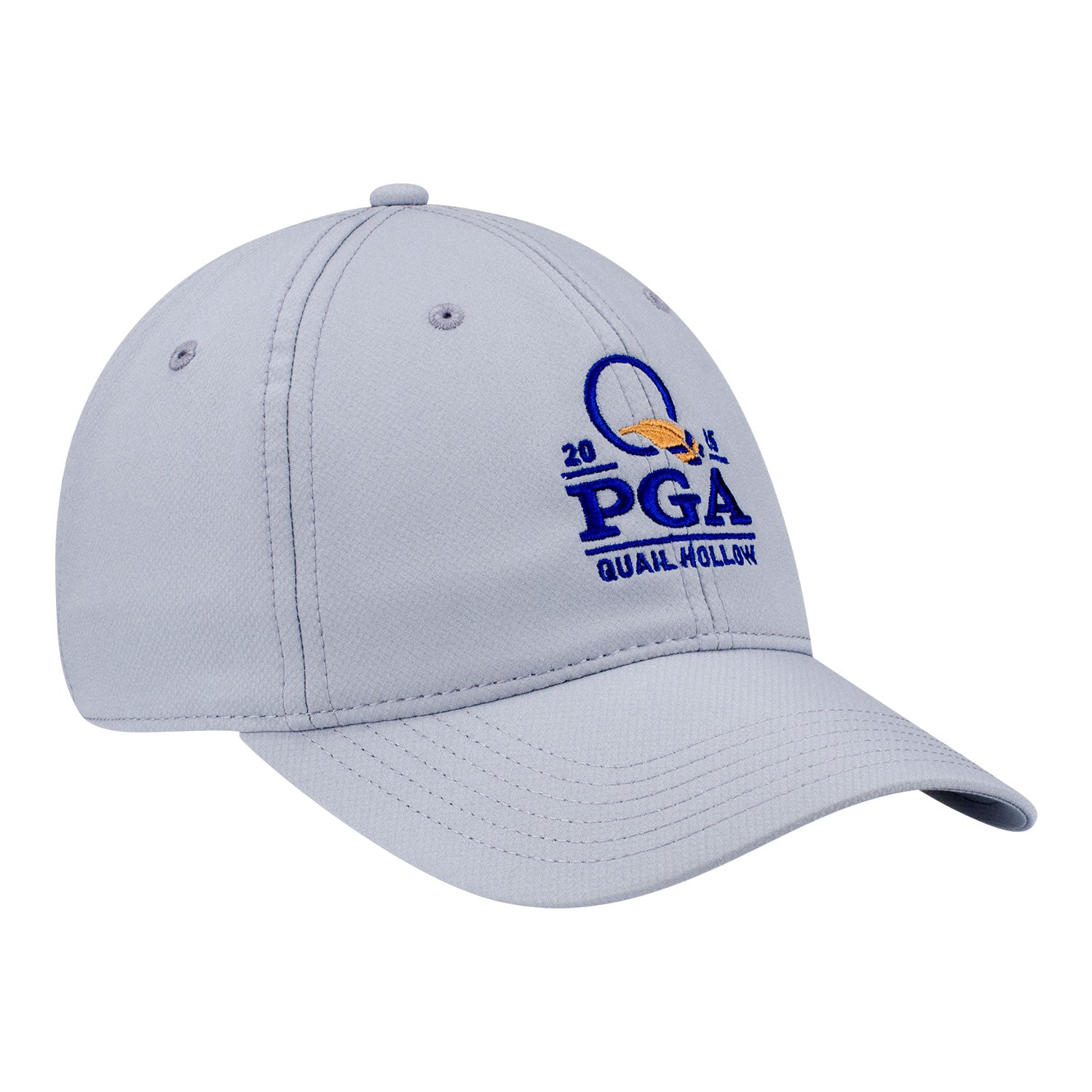 Ahead 2025 PGA Championship Tech Frio Hat in Light Grey - Angled Front Left View
