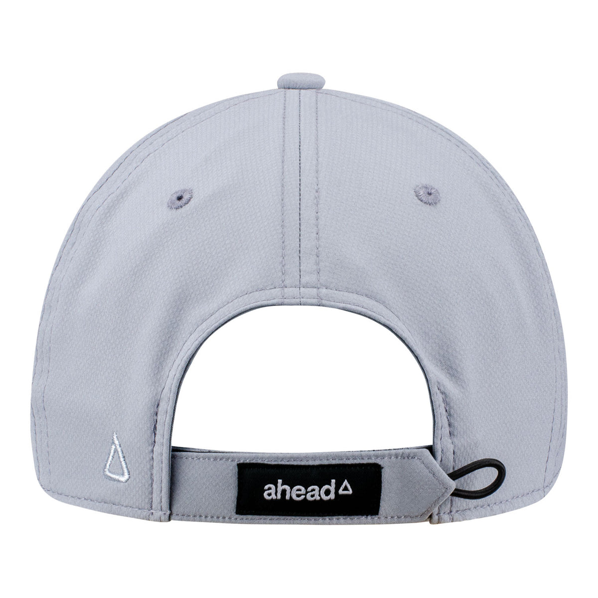 Ahead 2025 PGA Championship Tech Frio Hat in Light Grey - Back View