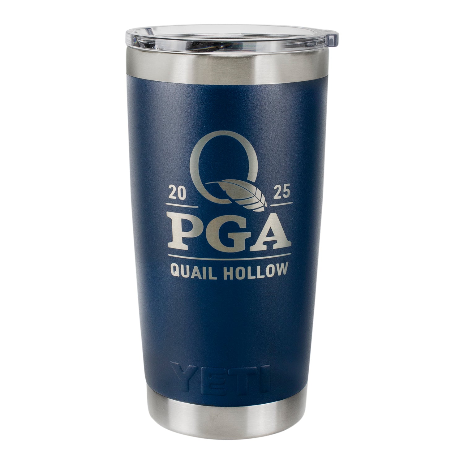 YETI® 2025 PGA Championship 20oz Rambler in Navy - Front View