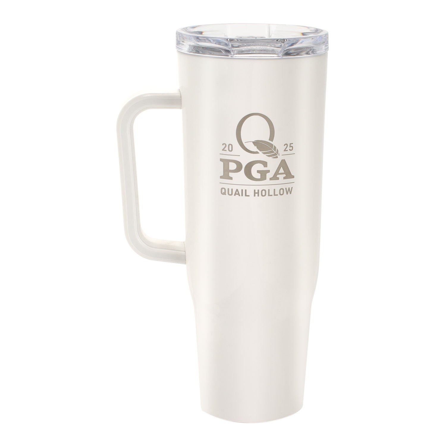 Corkcicle 2025 PGA Championship 40oz Cruiser in Oat Milk - Front View