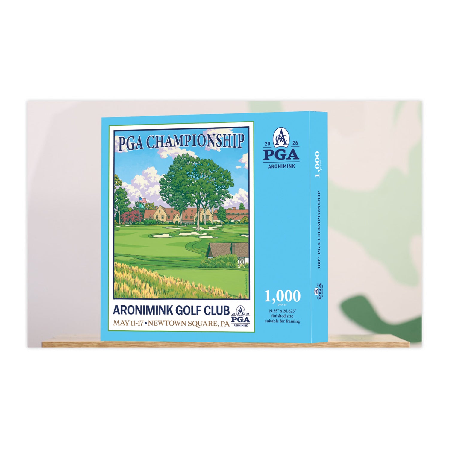Lee Wybranski 2026 PGA Championship 1000pc Puzzle - Front Box View