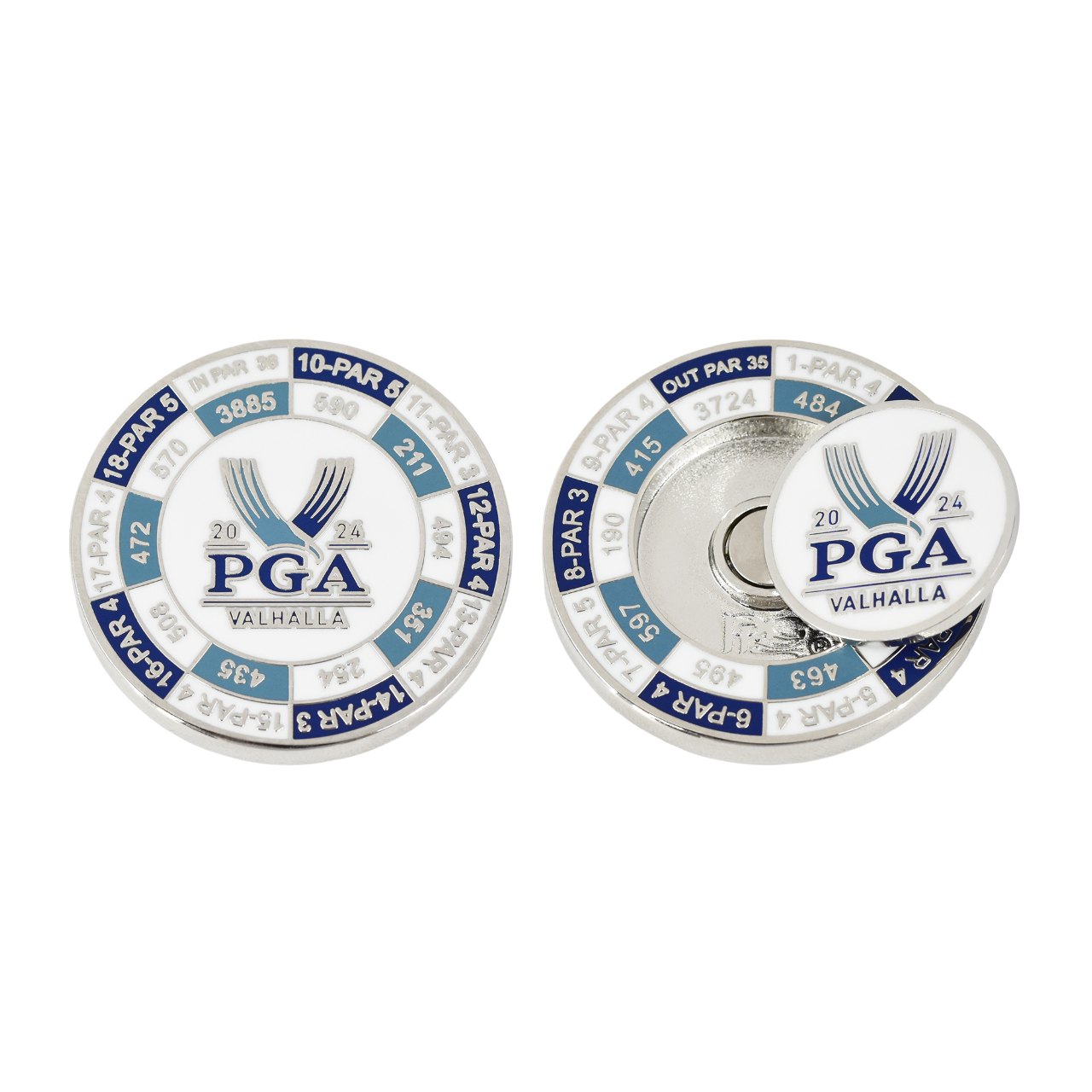 PRG Americas 2024 PGA Championship Duo Yardage Ball Marker PGA Shop