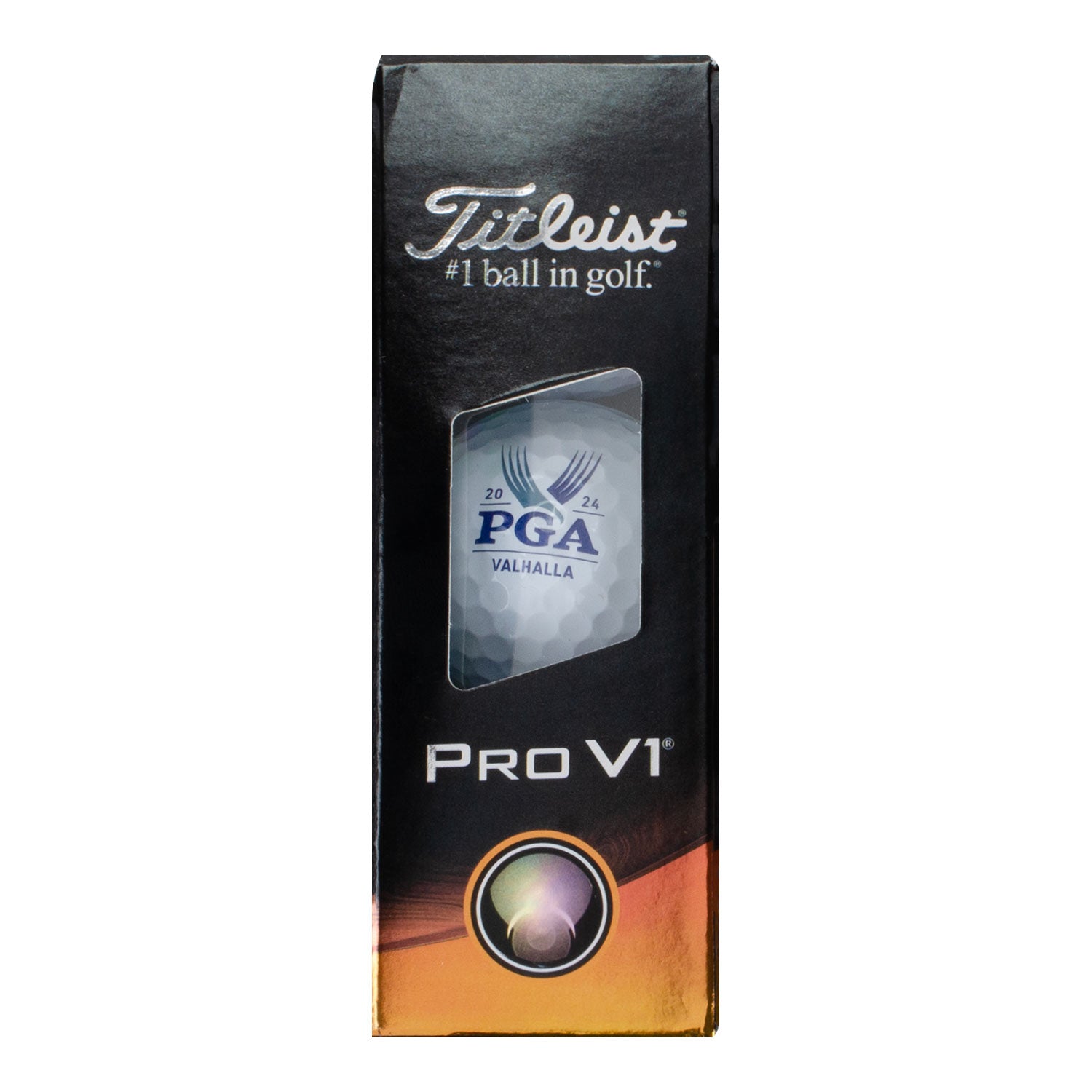 Titleist 2024 PGA Championship ProV1 Golf Ball Sleeve - Front View