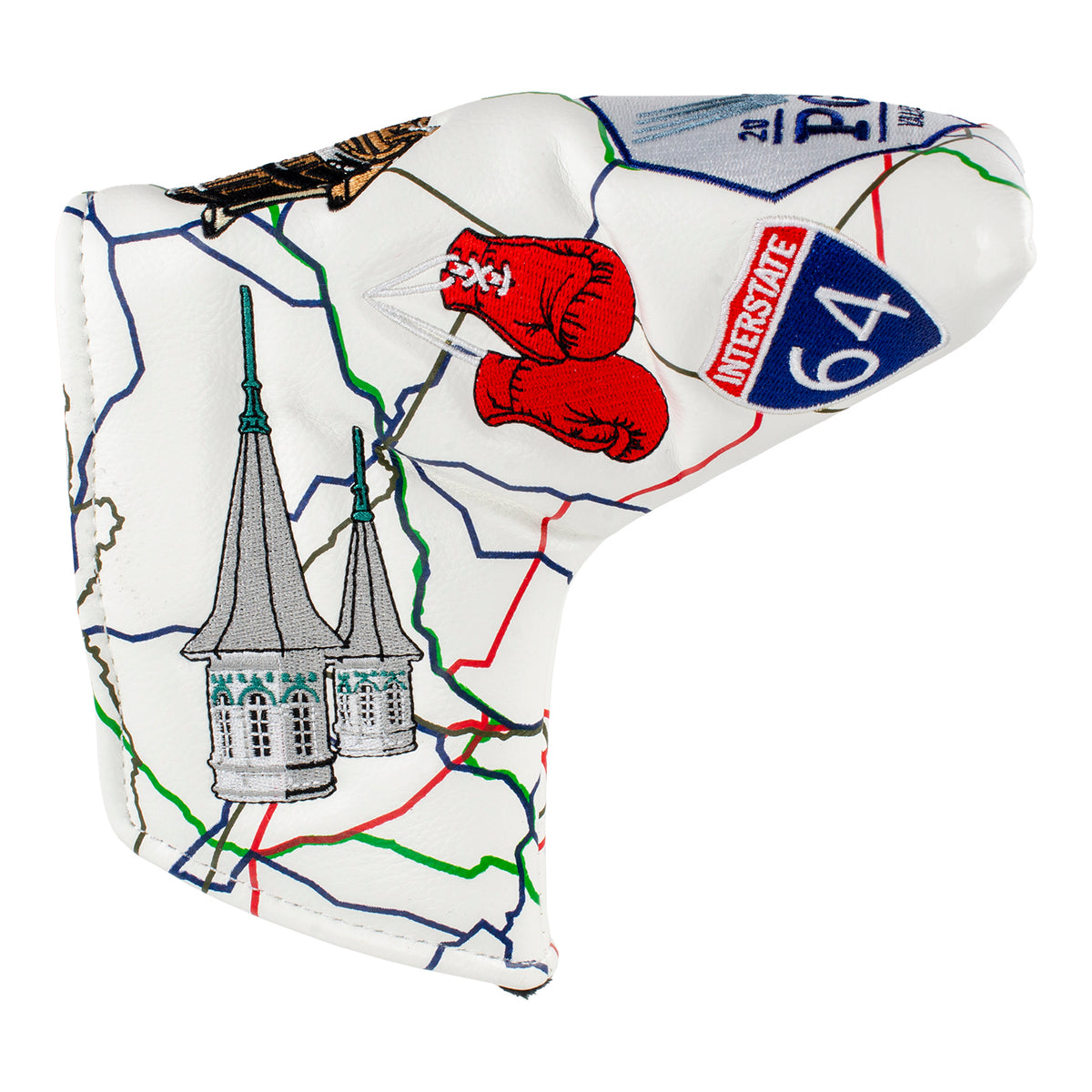 PRG Americas 2024 PGA Championship Blade All Over Map Cover - Right Side View