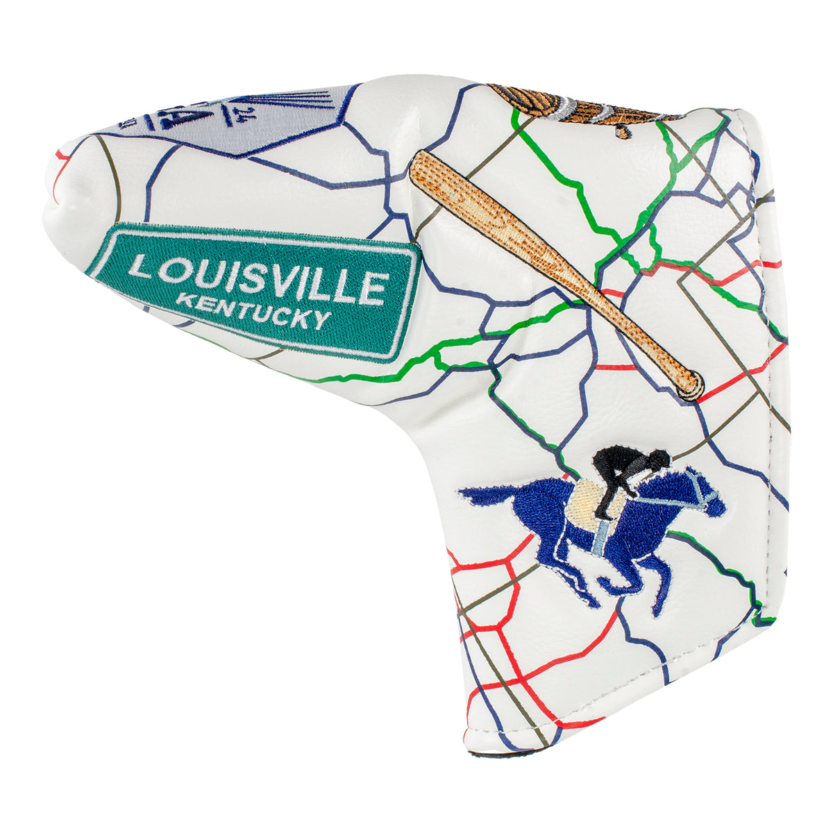 PRG Americas 2024 PGA Championship Blade All Over Map Cover - Left Side View