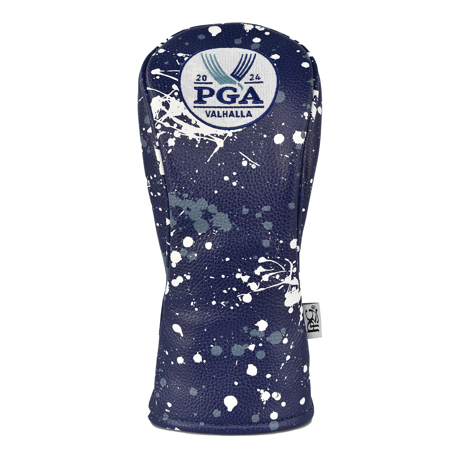 PRG Americas 2024 PGA Championship Fairway Cover in Navy Splatter Print In Navy - Front View