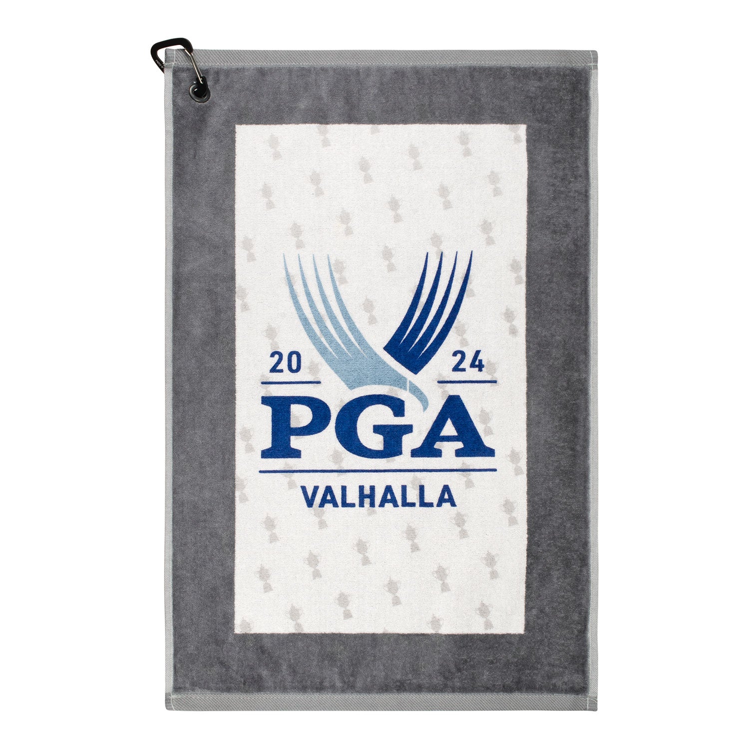Devant Sport 2024 PGA Championship Hi-Def Edge Towel in Grey - Front View