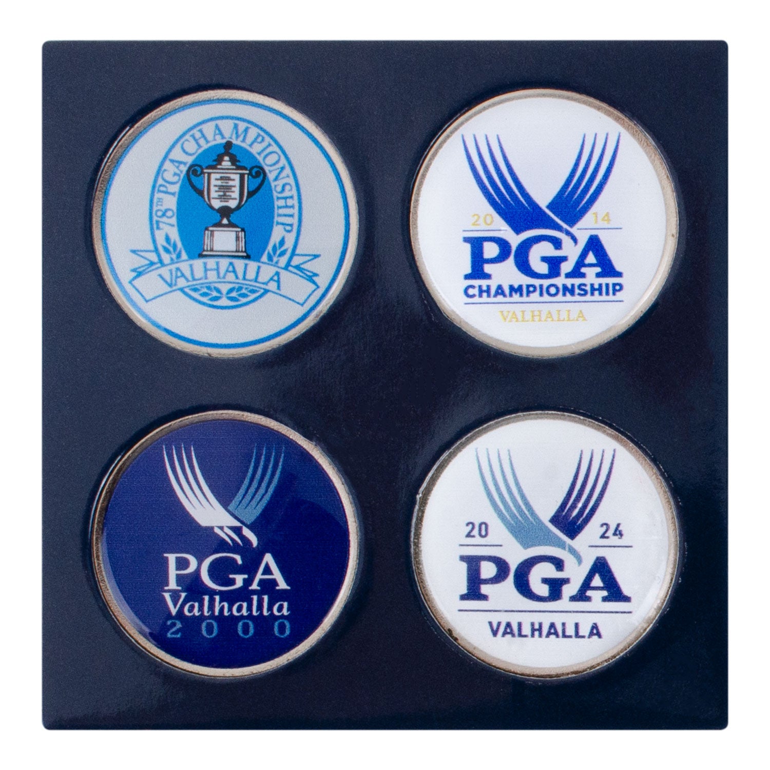 Ahead 2024 PGA Championship 4pc Ball Marker Set - Set View