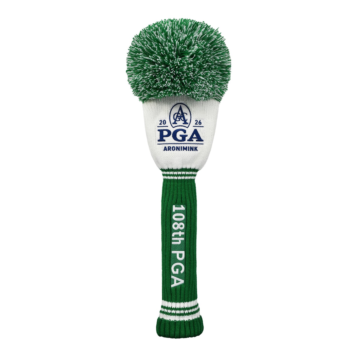 PRG Golf 2026 PGA Championship Pom Headcover - Front View