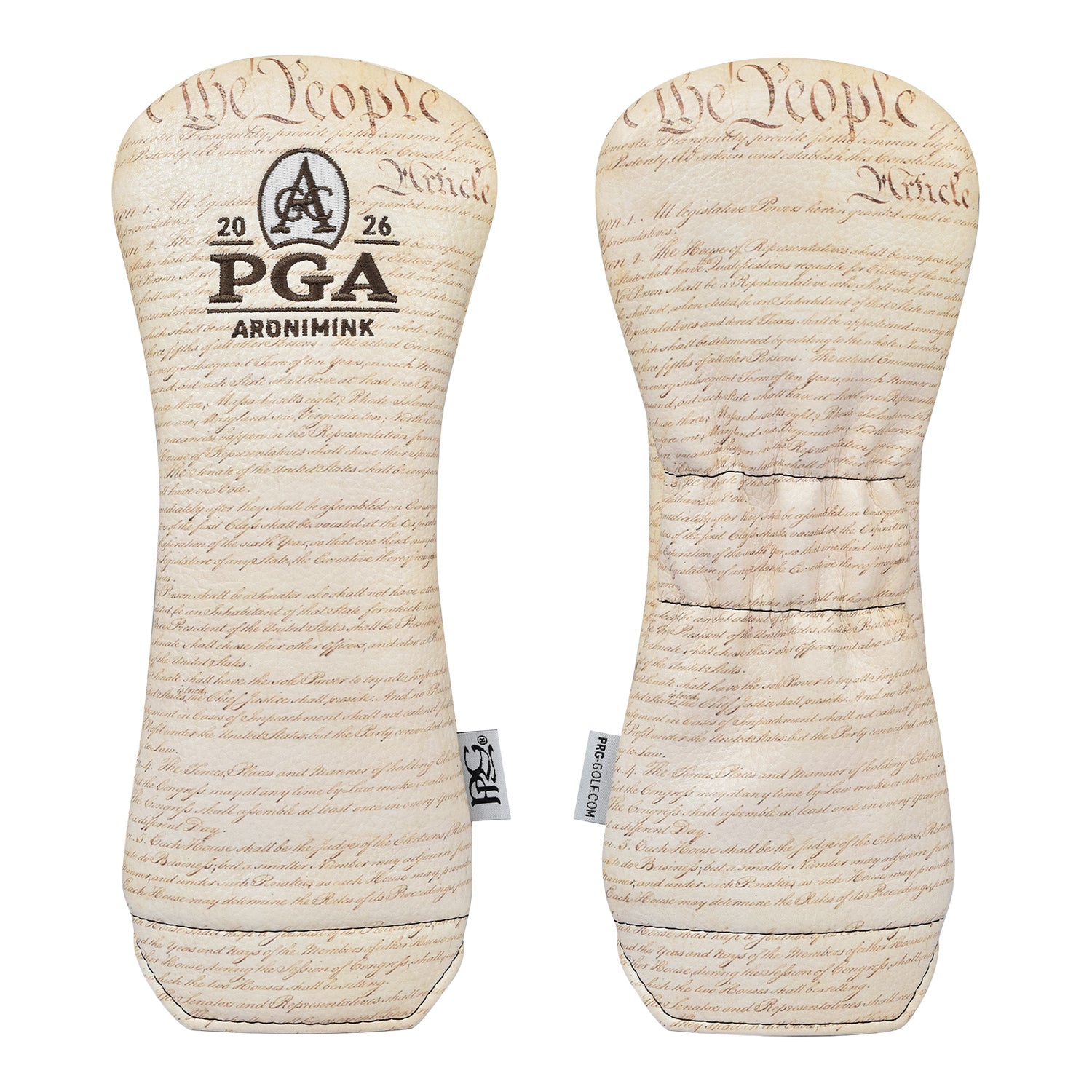 PRG Golf 2026 PGA Championship Constitution Hybrid Cover - Front and Back