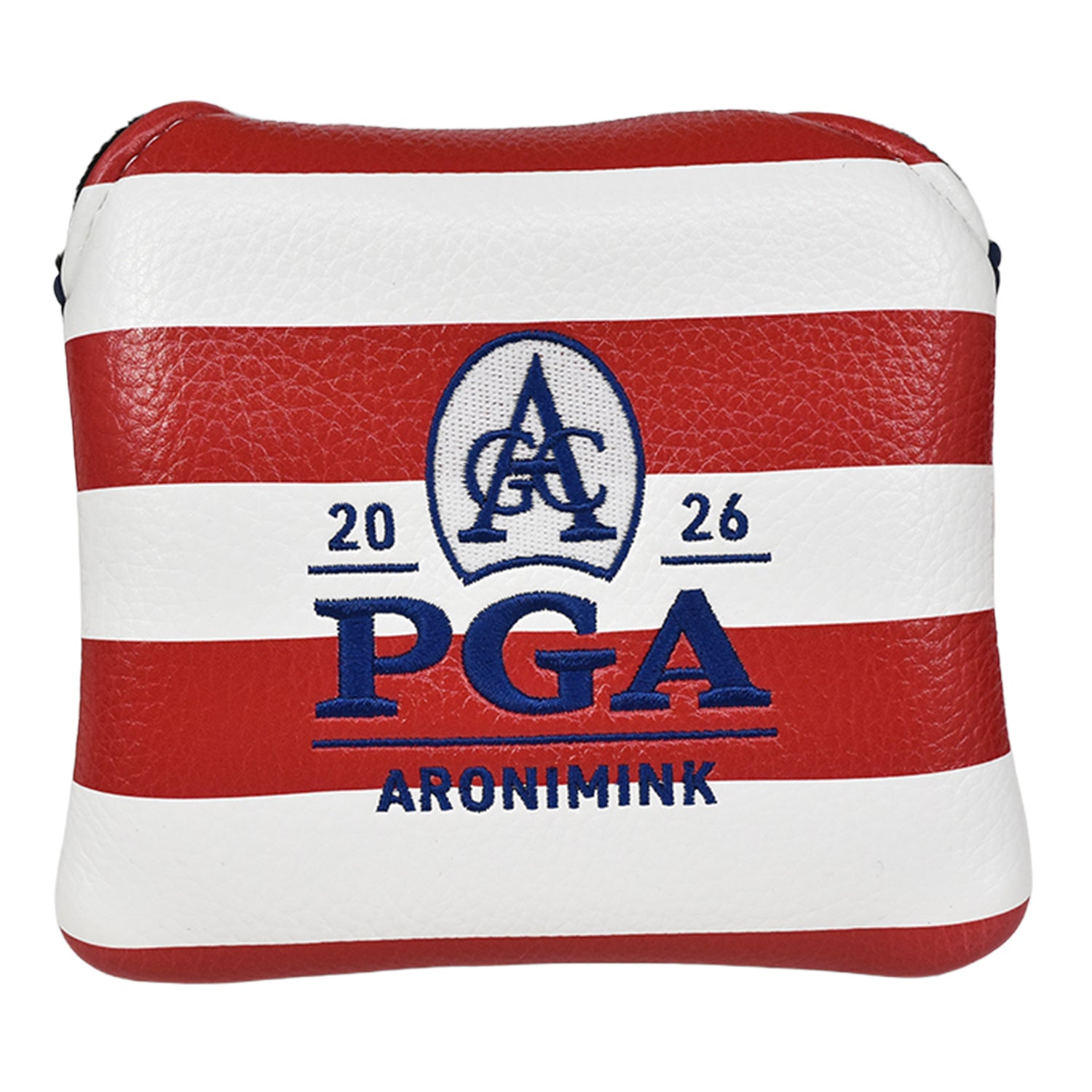 PRG Golf 2026 PGA Championship American Flag Mallet Cover - Front and Back