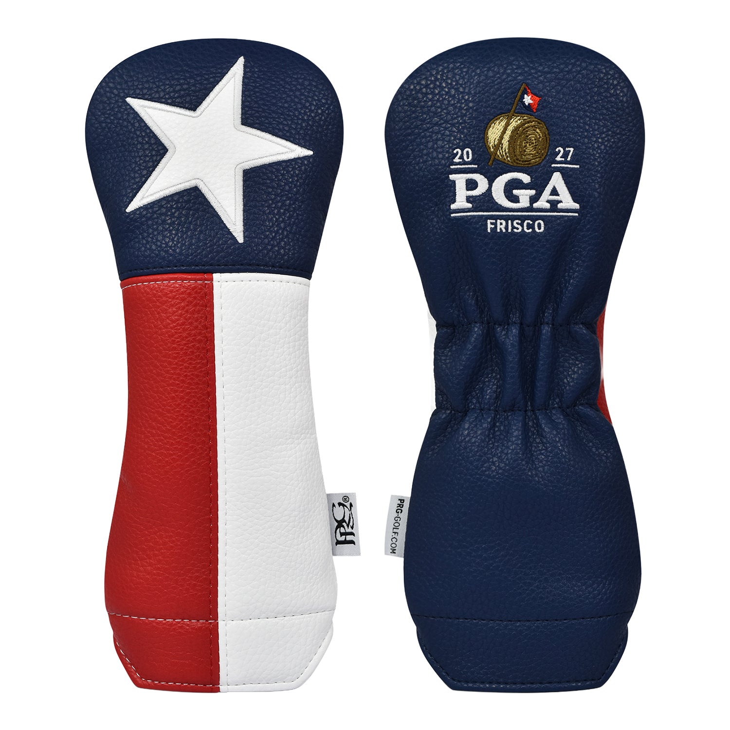PRG Golf 2027 PGA Championship Elite Hybrid Cover in Red, White, and Blue - Front and Back