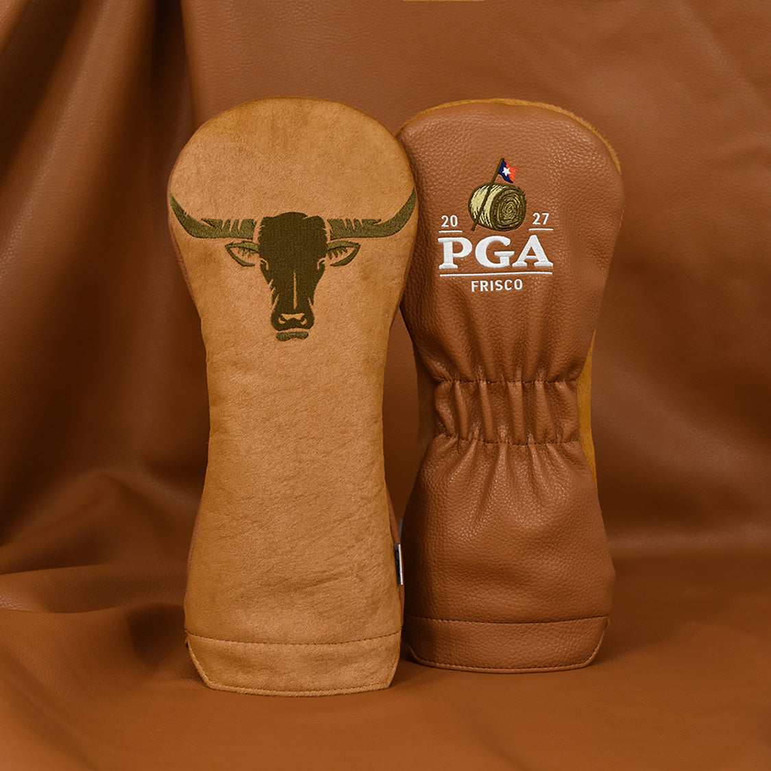 PRG Golf 2027 PGA Championship Horse Hair Driver Cover - Front and Back