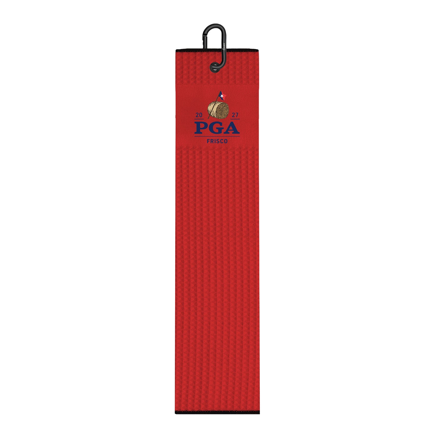 Dynamic 2027 PGA Championship Premier Microscrubber in Red - Front