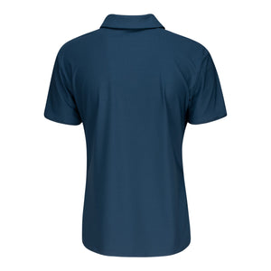 Nike 2025 PGA Championship Ladies Victory Short Sleeve Polo in Armory Navy - Back View