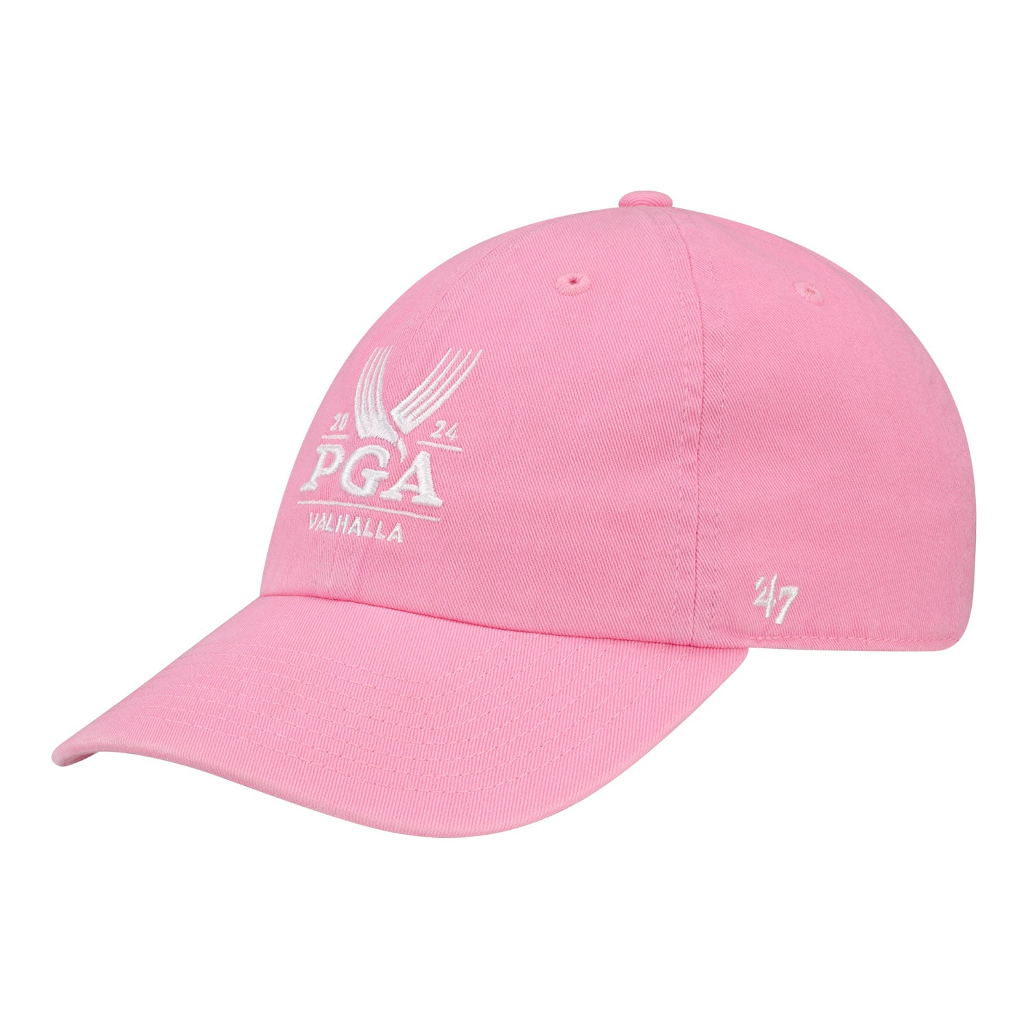 '47 Brand 2024 Women's PGA Championship Rose Relaxed Fit Clean Up Hat - Angled Left Side View