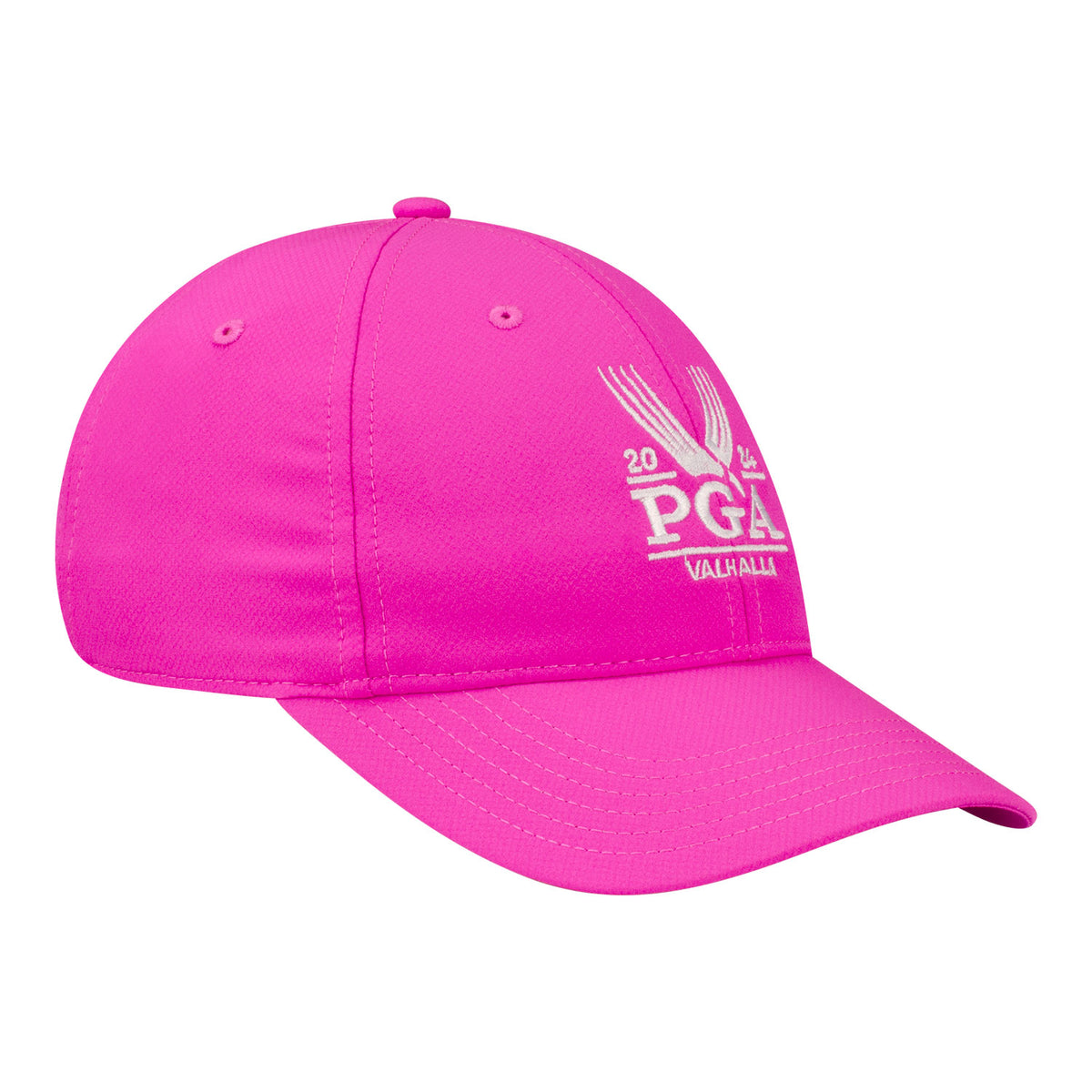 Ahead 2024 PGA Championship Ladies Performance Hat in Pink - Angled Front Right View