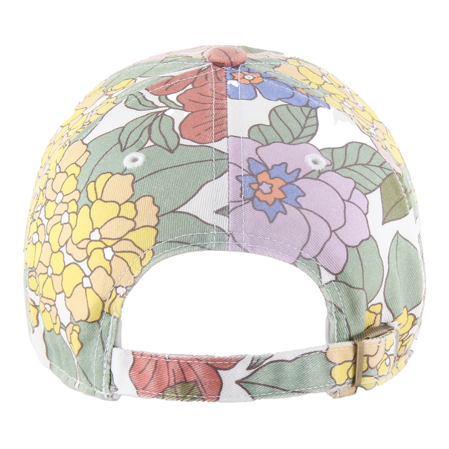 '47 Brand 2025 PGA Championship Ladies Florentina Clean Up Hat in Multicolor - Angled Front Left View