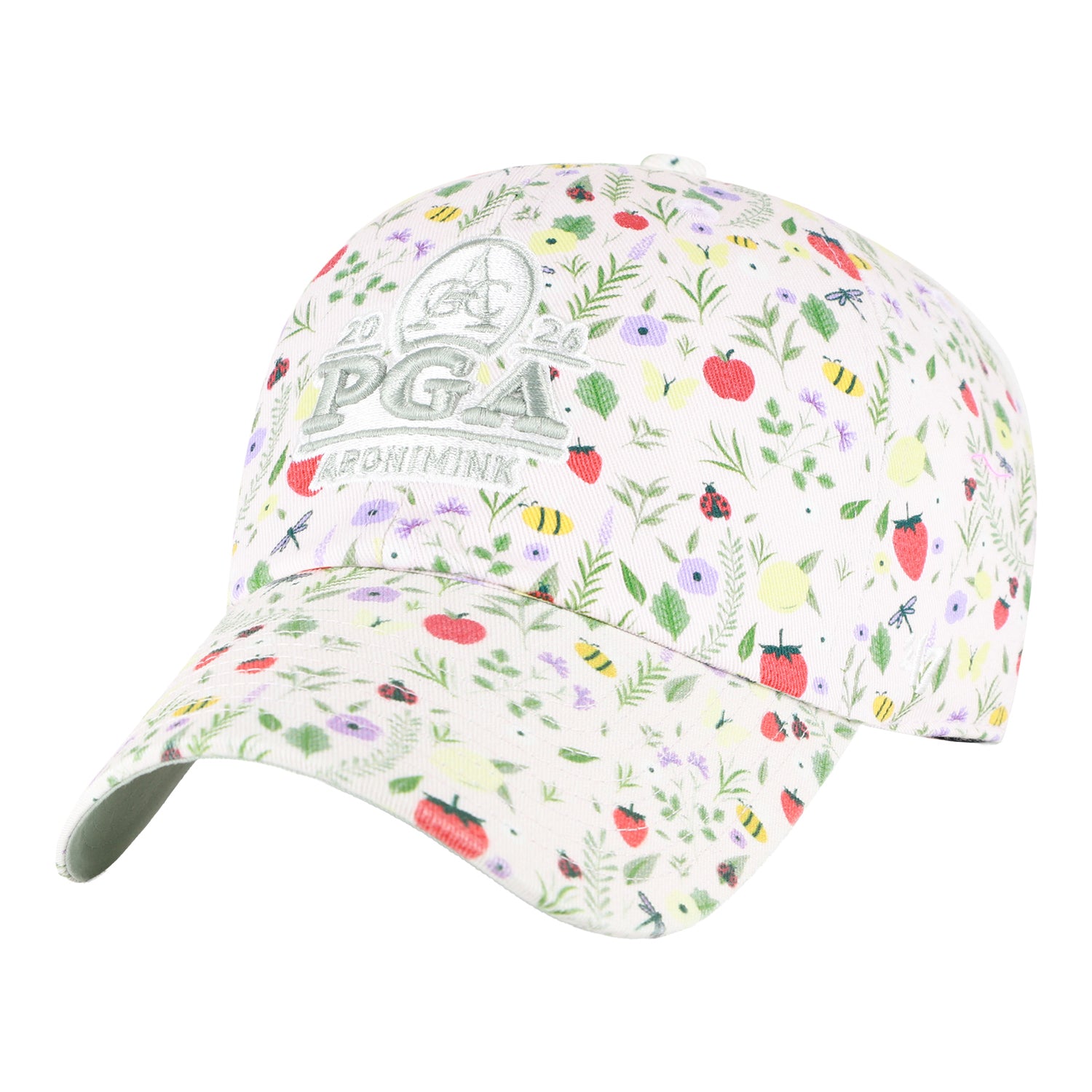 '47 Brand 2026 PGA Championship Women's Posey Clean Up Hat in Floral - Front View