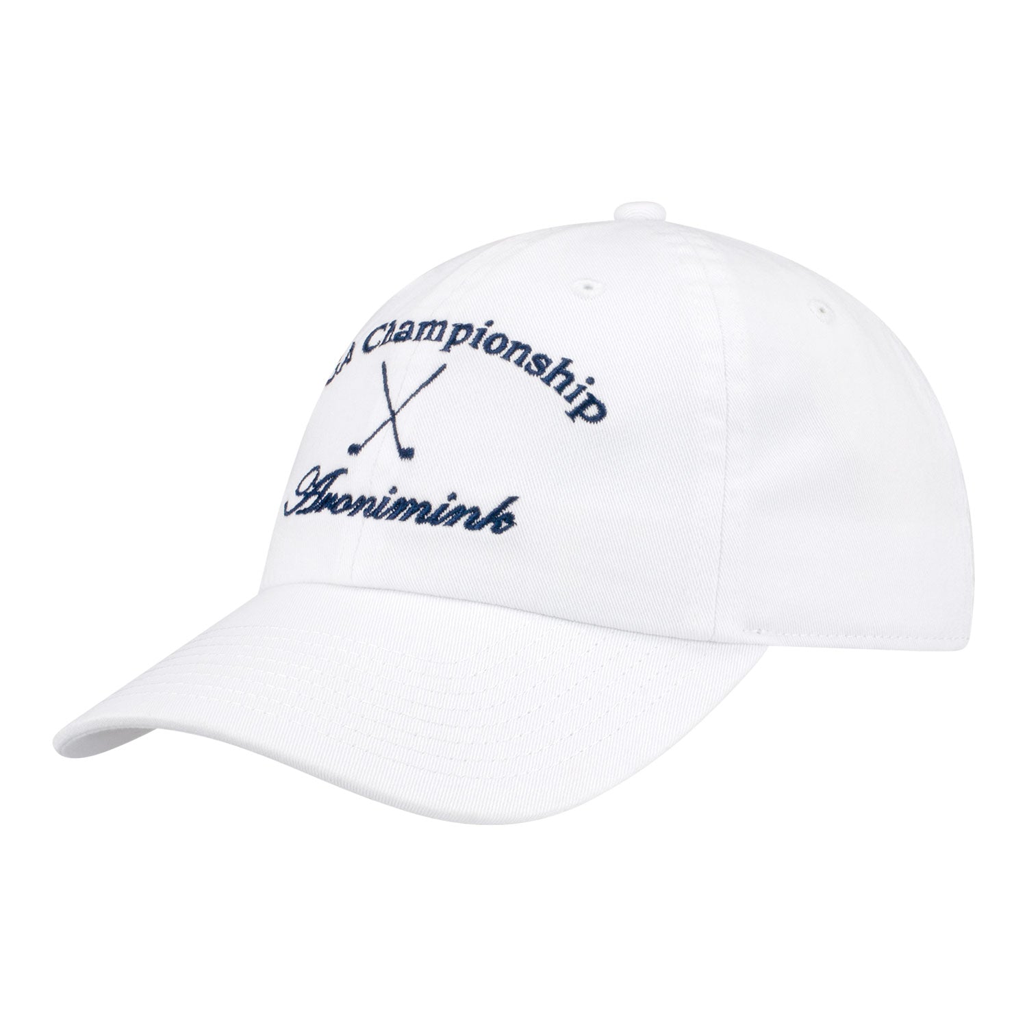 Ahead 2026 PGA Championship Women's Coaster Performance Hat in White - Angled Front Left View
